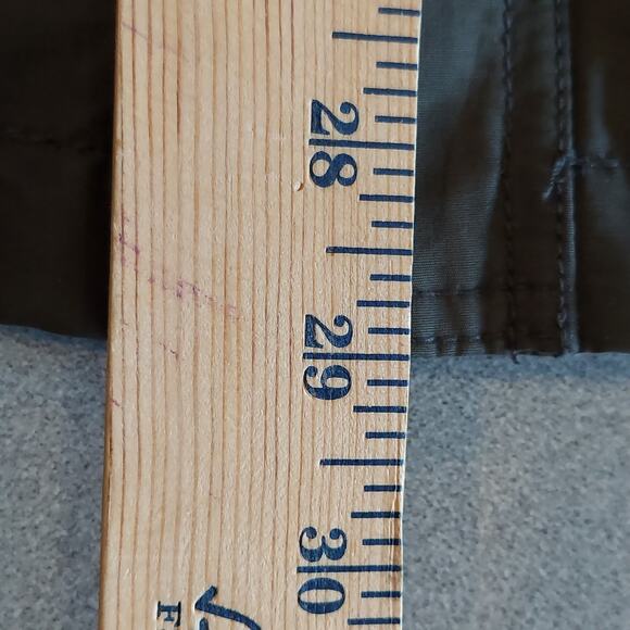 Banana Republic Jacket Mens Medium Full Zip Plaid Lined Elbow Patch - Picture 7 of 8